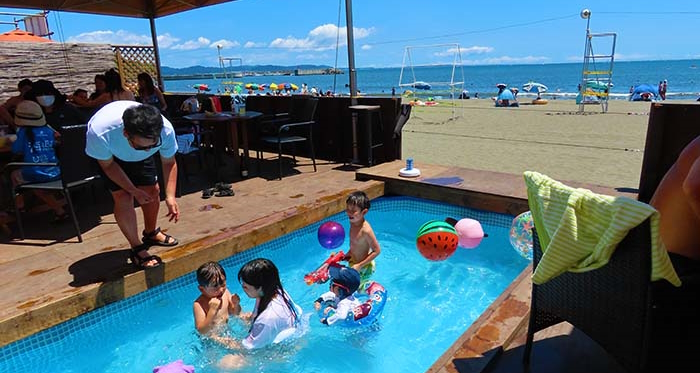 ソーダと江ノ島