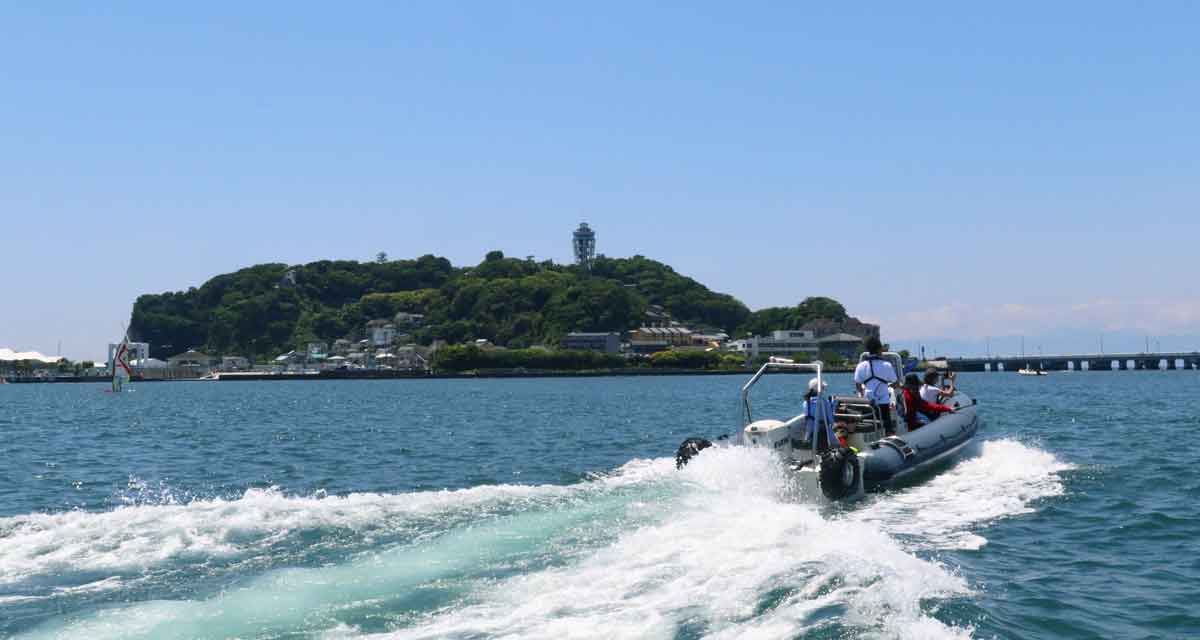 江ノ島水陸両用艇ショートクルーズ