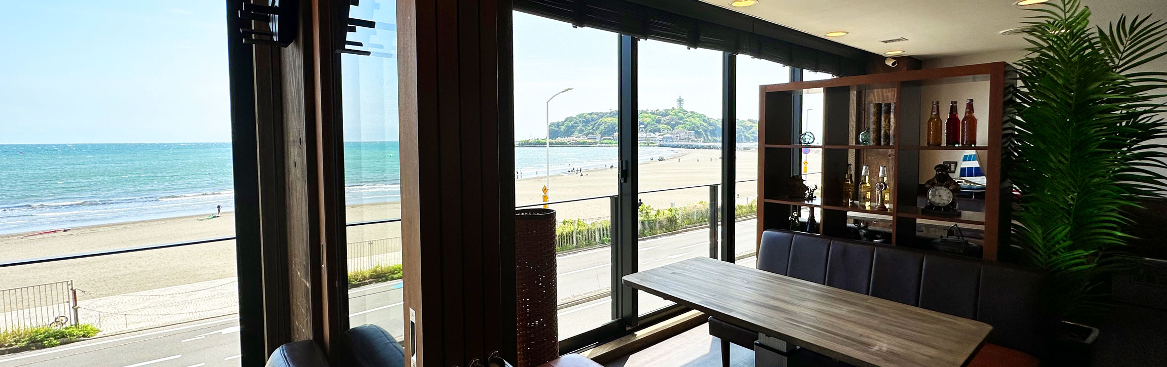 江ノ島の海が見えるカフェ