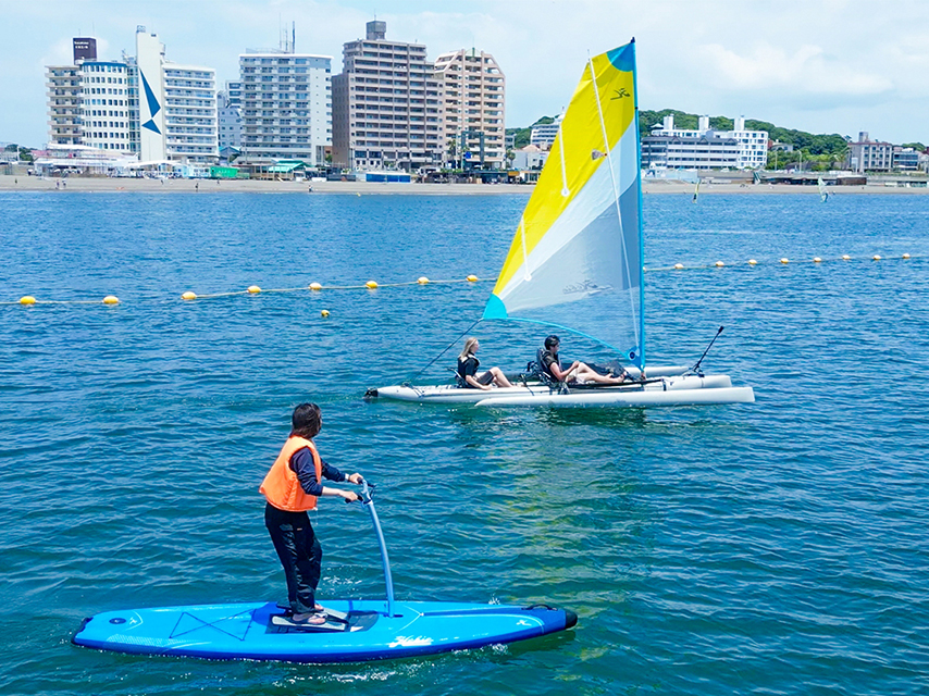 デュラとヨット