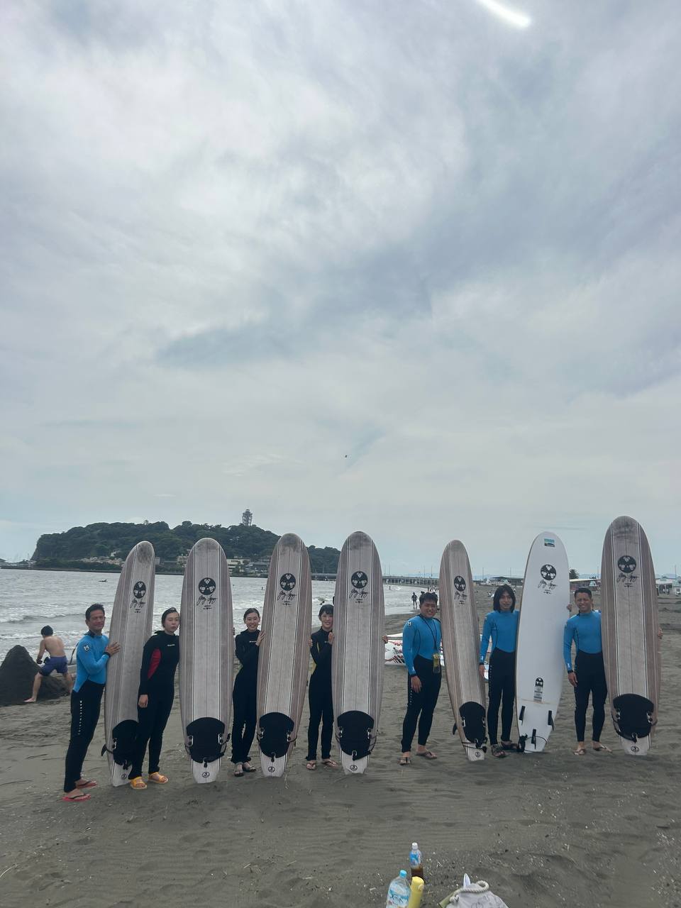 体験サーフィン写真