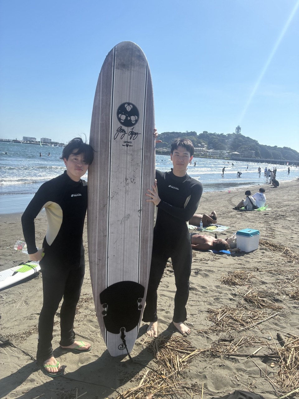 体験サーフィン写真