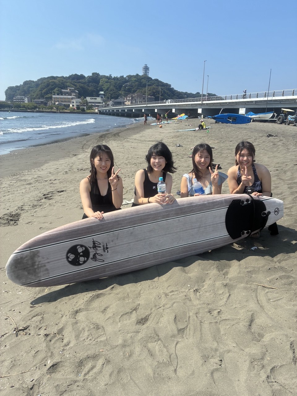 体験サーフィン写真