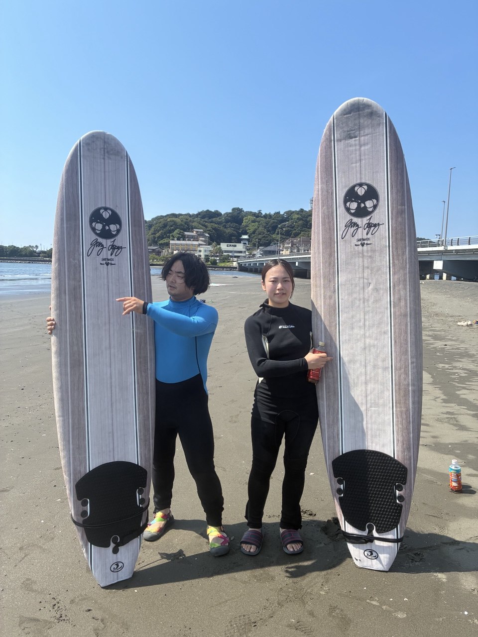 体験サーフィン写真