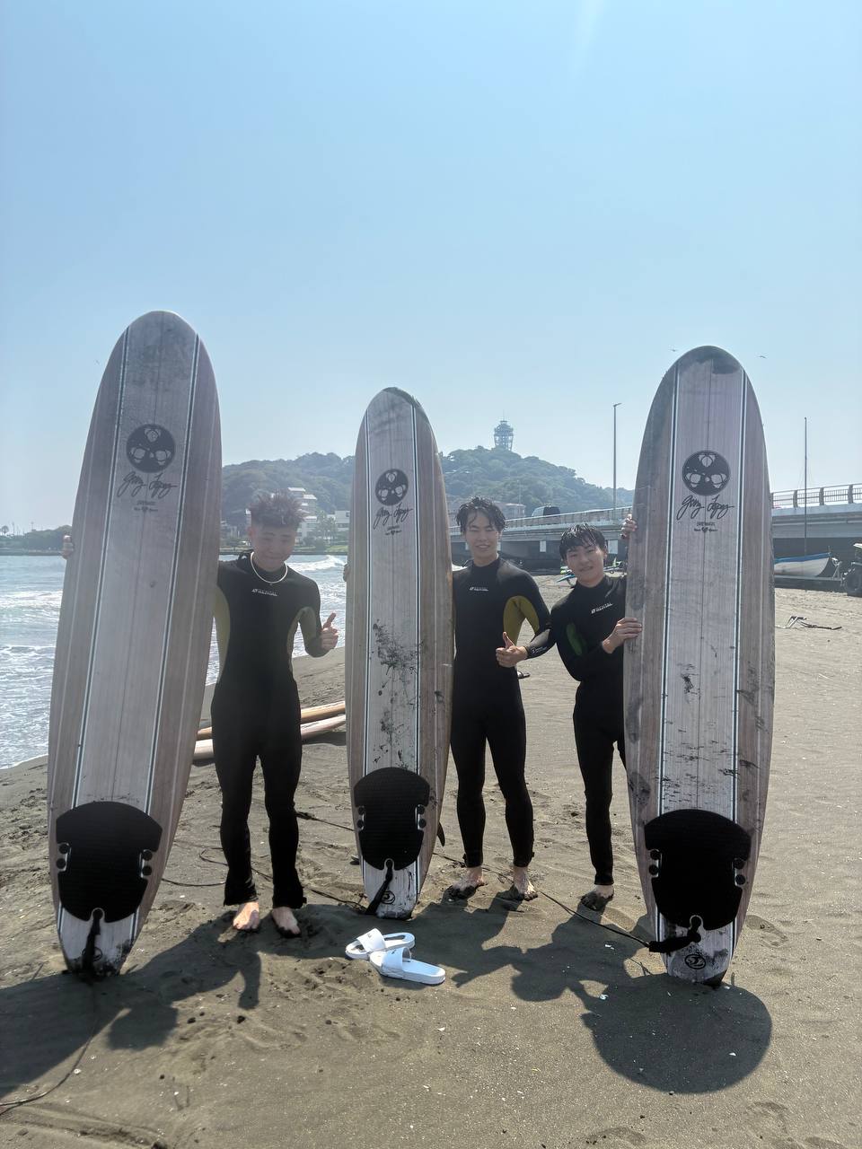 体験サーフィン写真