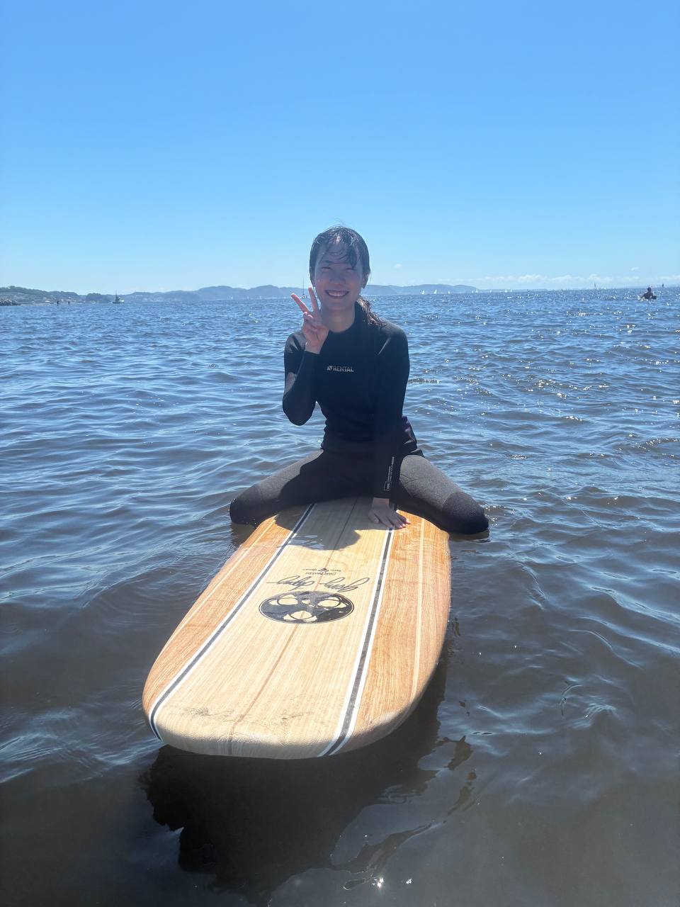 体験サーフィン写真