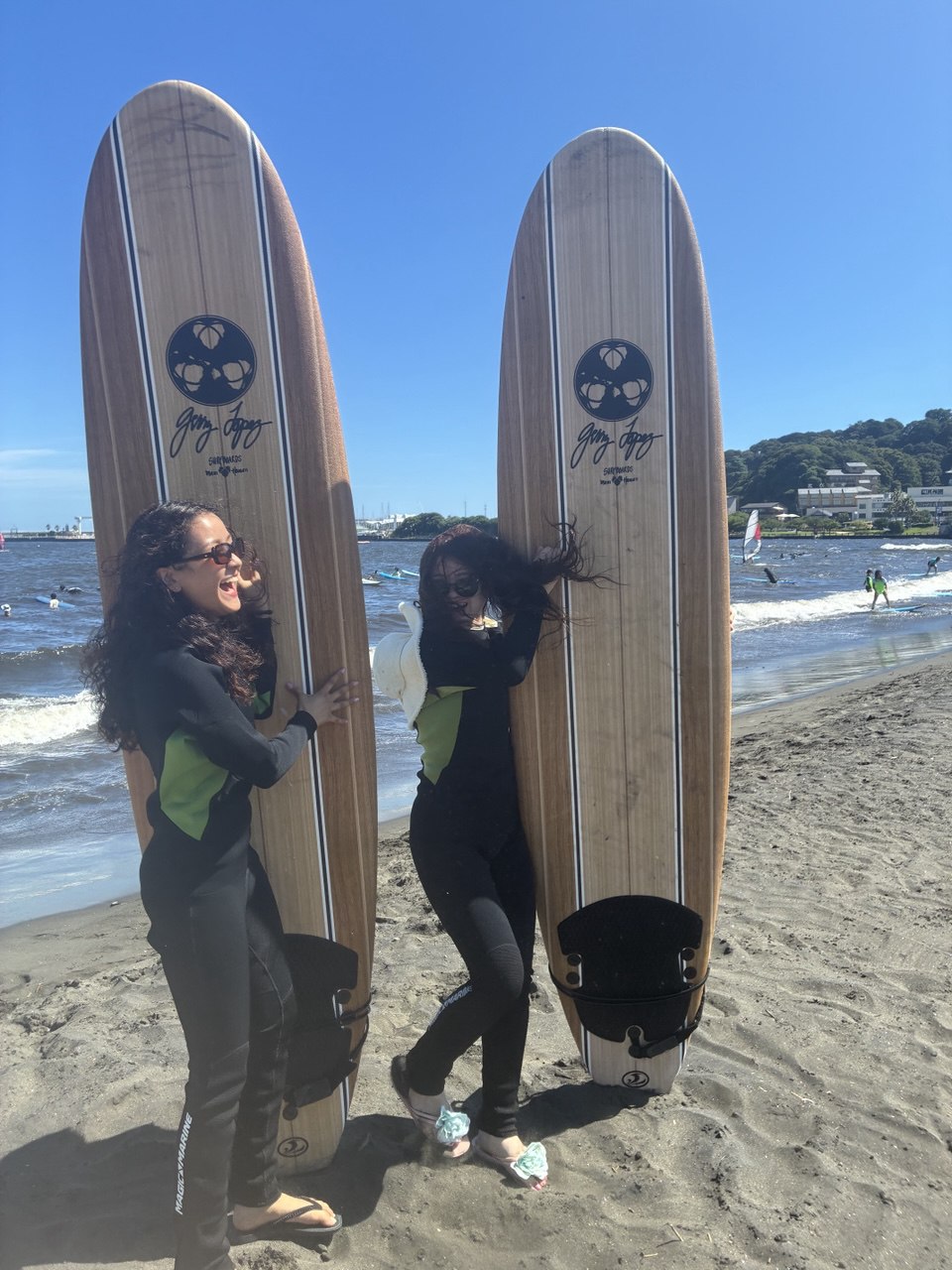 体験サーフィン写真