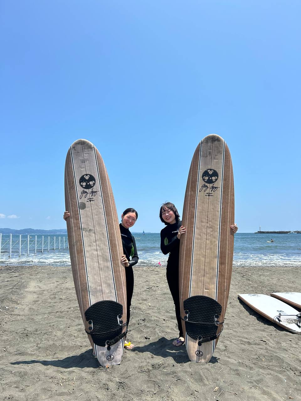 体験サーフィン写真